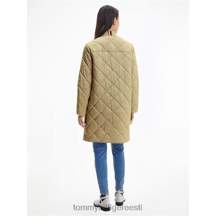 tepitud pikk bombermantel RJV6220977 beež aeg Tommy Hilfiger
