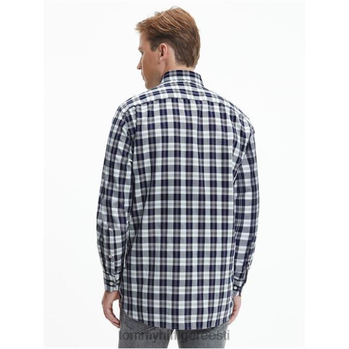 tommy check-särk RJV6220339 tumesinine/valge 0ms Tommy Hilfiger