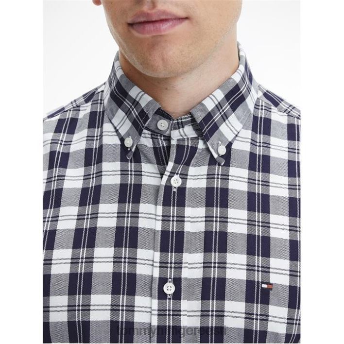 tommy check-särk RJV6220339 tumesinine/valge 0ms Tommy Hilfiger