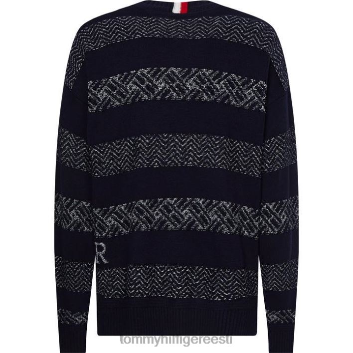 tommy fairisle'i meeskond RJV6220511 merevägi/elevandiluu 0gy Tommy Hilfiger