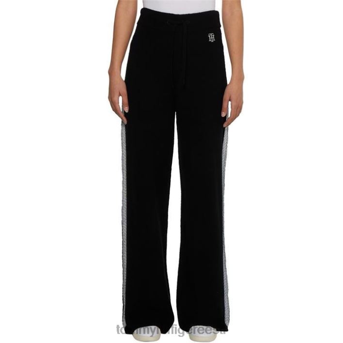 tommy flex laiad püksid RJV6220829 must Tommy Hilfiger