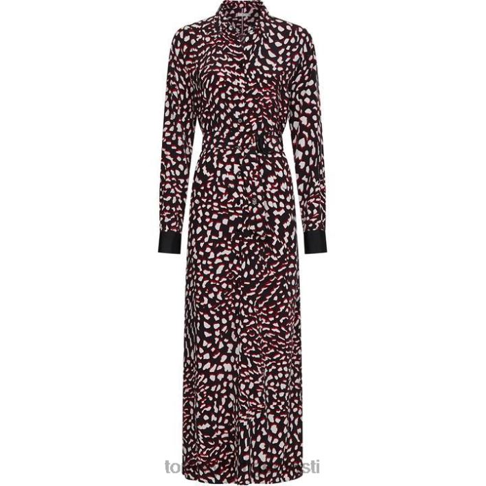 tommy fthr midi kleit RJV6220090 suur fthr-trükk Tommy Hilfiger