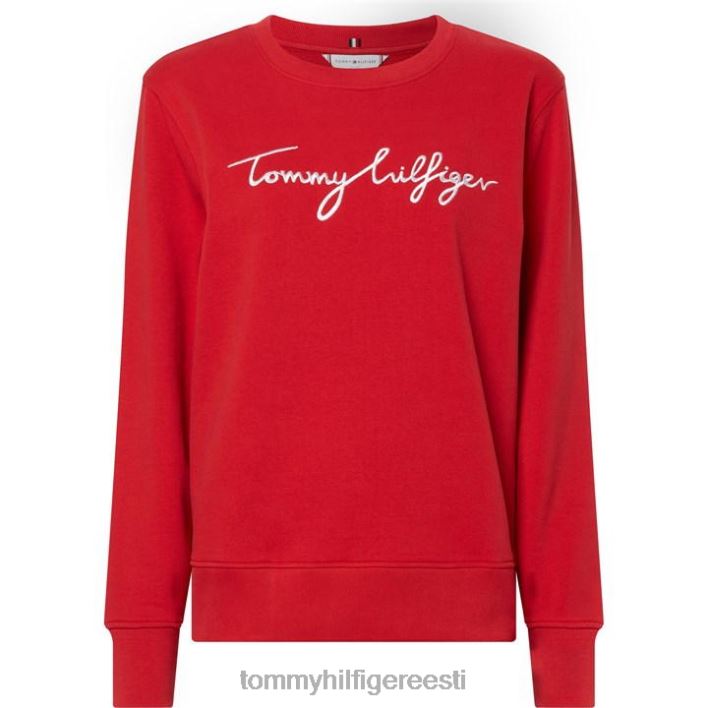 tommy graafiline naiste kampsun RJV6219778 esmane punane Tommy Hilfiger