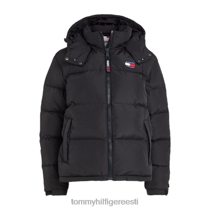 tommy teksad alaska puhvis jope naiste RJV6219662 must Tommy Hilfiger