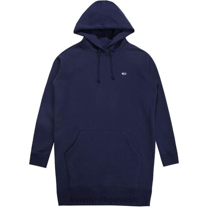 tommy teksad kapuutsiga kleit RJV6220736 merevägi Tommy Hilfiger
