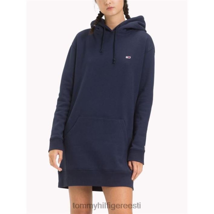 tommy teksad kapuutsiga kleit RJV6220736 merevägi Tommy Hilfiger