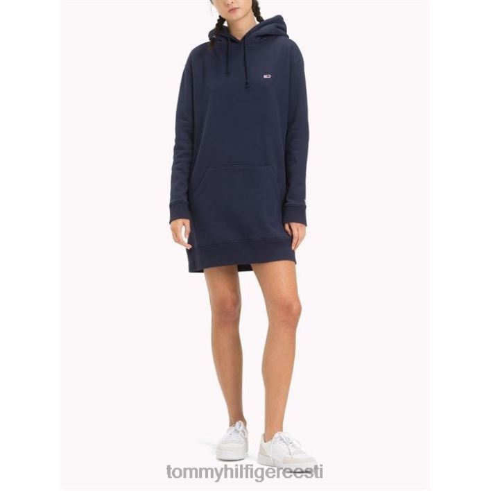 tommy teksad kapuutsiga kleit RJV6220736 merevägi Tommy Hilfiger