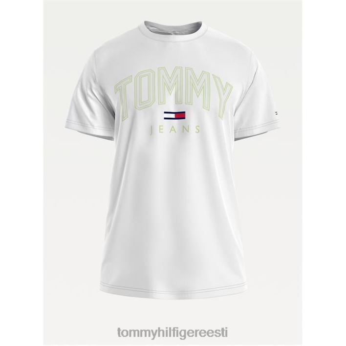 tommy teksade varju t-särk RJV6219829 valge ybr Tommy Hilfiger