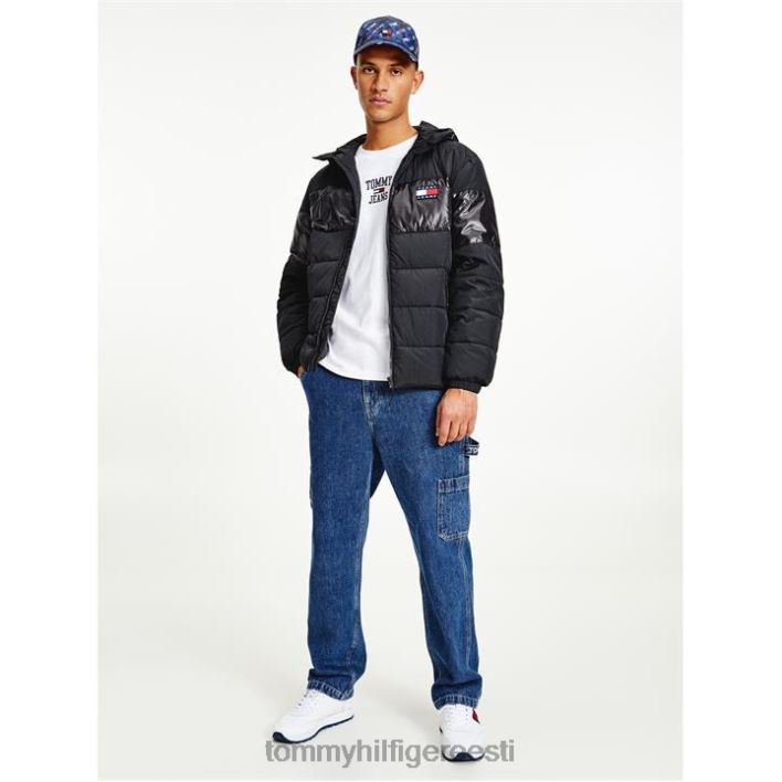 tonaalne puff RJV6219797 mustad voodid Tommy Hilfiger