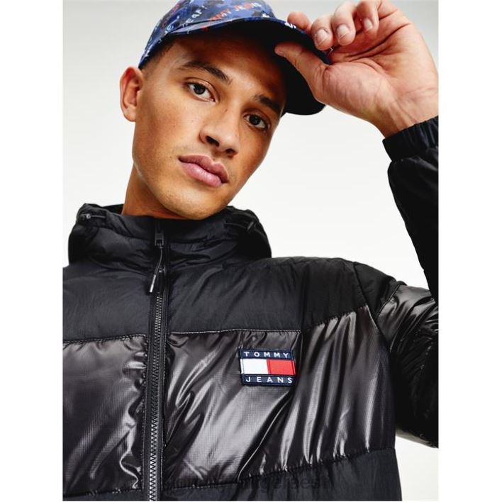 tonaalne puff RJV6219797 mustad voodid Tommy Hilfiger