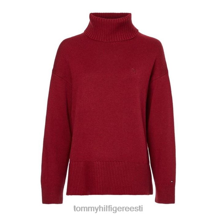 villasegu roll-nk kampsun RJV6220979 rouge Tommy Hilfiger