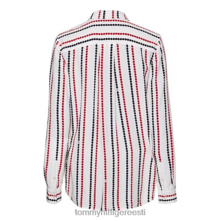 viskoosist fleuri triibuline pluus RJV6219827 täpiline stp Tommy Hilfiger