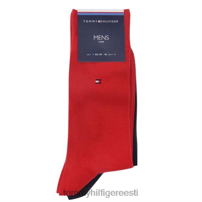 2 pakki klassikalised sokid RJV6220649 mitmevärviline Tommy Hilfiger