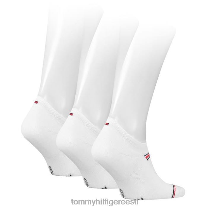 3 komplekti meeste spordisokid RJV6220152 valge Tommy Hilfiger