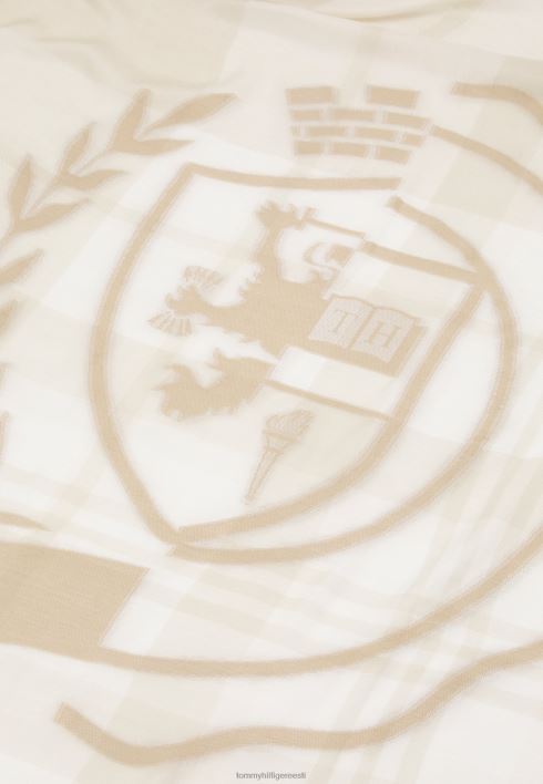 ikoonid narmastega sall foulard RJV626118 beež segu Tommy Hilfiger