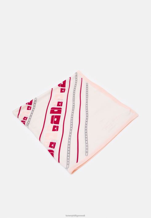 ikooniline pehme multi bandana foulard RJV626251 roosa segu Tommy Hilfiger