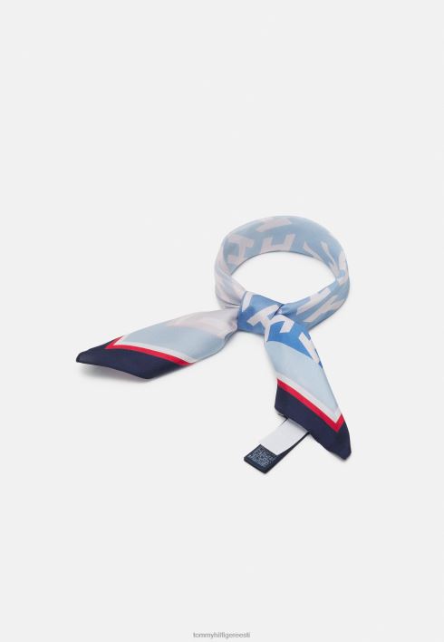 ikooniline pop bandana foulard RJV625957 sinine Tommy Hilfiger