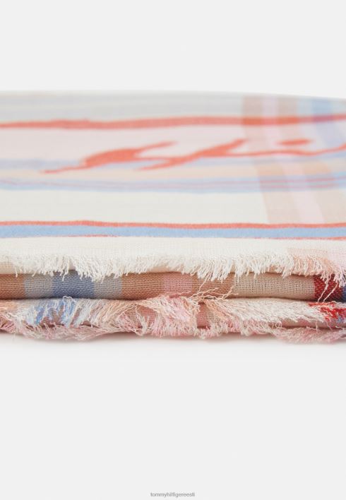 ikooniline popfaili kupee foulard RJV626436 roosad madrad Tommy Hilfiger
