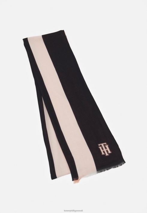 naiselik prep trükitud sall foulard RJV624365 roosa/mix Tommy Hilfiger