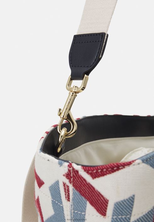 city ​​tote mono käekott RJV625988 beež Tommy Hilfiger