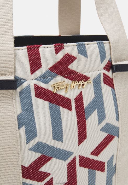 city ​​tote mono käekott RJV625988 beež Tommy Hilfiger