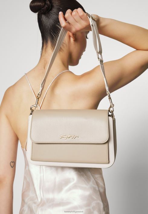 ikooniline õlakott RJV624694 beež Tommy Hilfiger