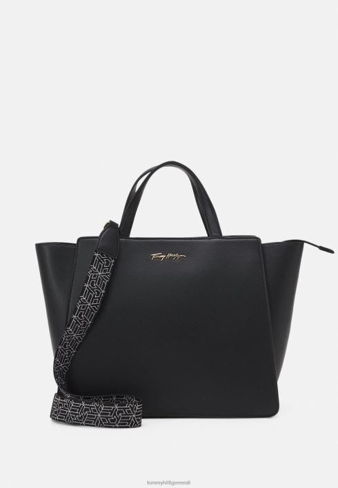 joy pehme kandekott RJV625698 must Tommy Hilfiger