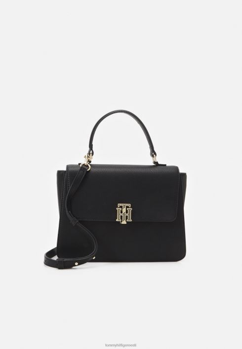 kontuuriga kotiga käekott RJV625934 must Tommy Hilfiger