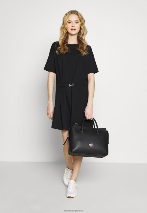 võluv kottkäekott RJV624828 must Tommy Hilfiger