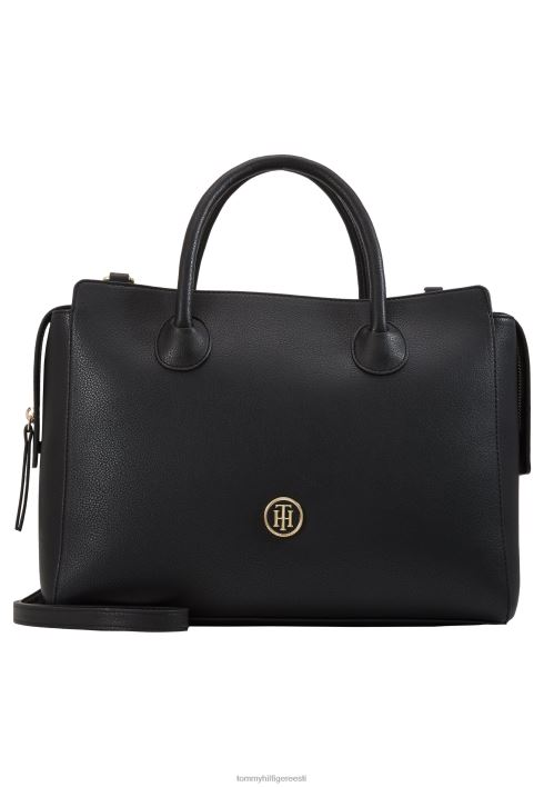 võluv kottkäekott RJV624828 must Tommy Hilfiger