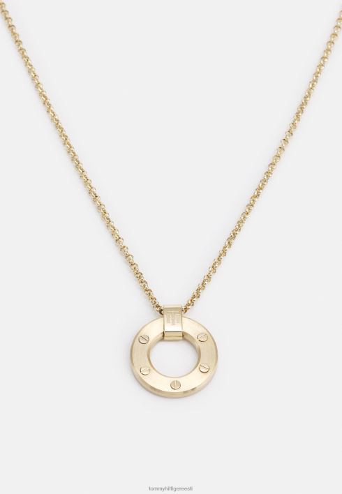 riistvara perekonna kaelakee RJV626225 kullavärvi Tommy Hilfiger