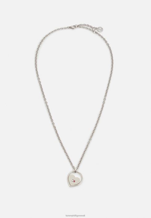 südamed perekonna kaelakee RJV625992 hõbedase värviga Tommy Hilfiger