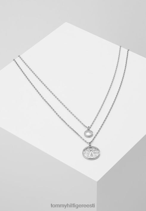 vabaaja kaelakee RJV624470 hõbedase värviga Tommy Hilfiger