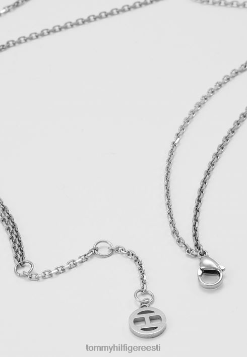 vabaaja kaelakee RJV624470 hõbedase värviga Tommy Hilfiger