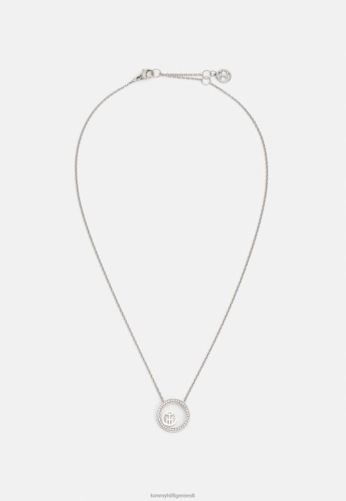 viinapuu ringi pere kaelakee RJV625782 hõbedase värviga Tommy Hilfiger