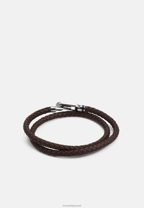 minimalistlik perekäevõru RJV624857 pruun/hõbedane Tommy Hilfiger