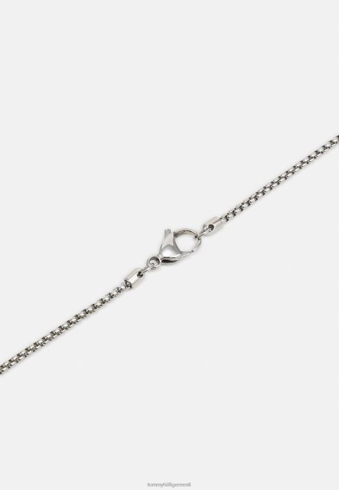 minimalistlik perekäevõru RJV624988 hõbedase värviga Tommy Hilfiger