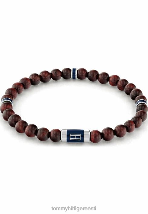 puidust helmestest käevõru RJV625087 pruun Tommy Hilfiger