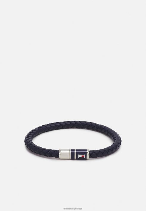 punutud käevõru RJV625360 sinine Tommy Hilfiger