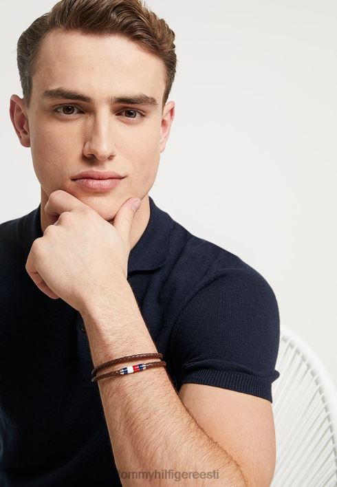 vabaaja käevõru RJV626029 braun Tommy Hilfiger