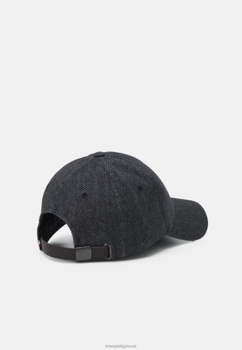 kõrgendatud oluline unisex müts RJV624262 must Tommy Hilfiger