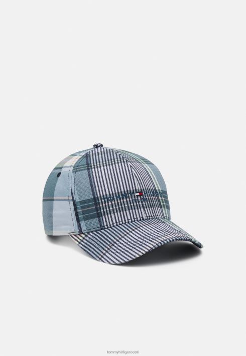 kehtestatud kork unisex cap RJV624037 madras Tommy Hilfiger