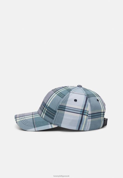 kehtestatud kork unisex cap RJV624037 madras Tommy Hilfiger