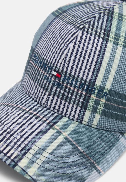 kehtestatud kork unisex cap RJV624037 madras Tommy Hilfiger