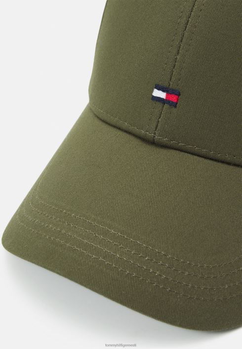 oluline lipp unisex cap RJV624292 armee roheline Tommy Hilfiger