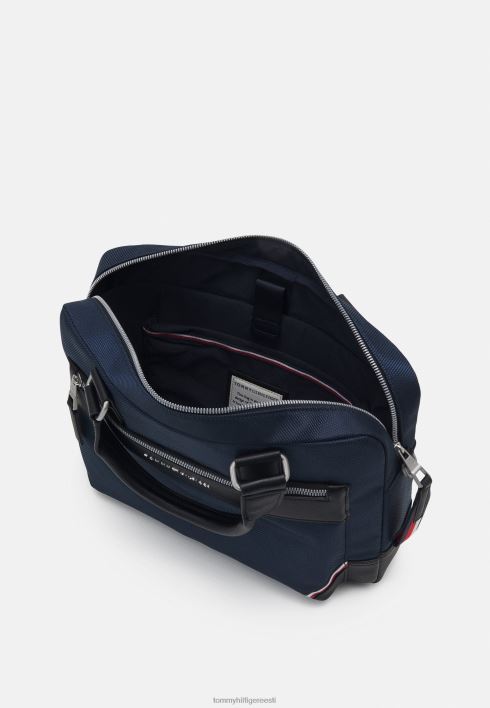 1985. aasta õhuke arvutikoti portfell RJV624722 kõrbe taevas Tommy Hilfiger