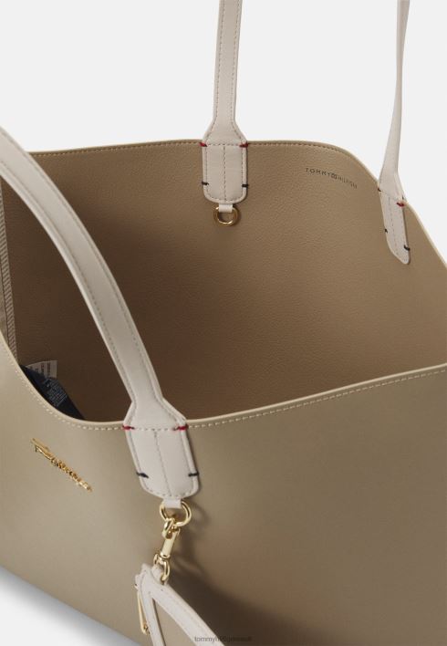 Ikooniline kandekott RJV625164 beež Tommy Hilfiger