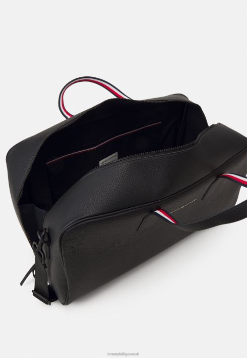 hädavajalik nädalavahetusekott RJV626052 must Tommy Hilfiger