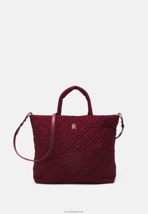 idol tote mono kandekott RJV626354 rouge Tommy Hilfiger