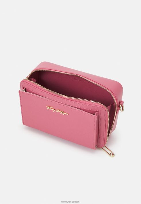 ikooniline kaamerakott üle keha koti RJV624206 inglise roosa Tommy Hilfiger